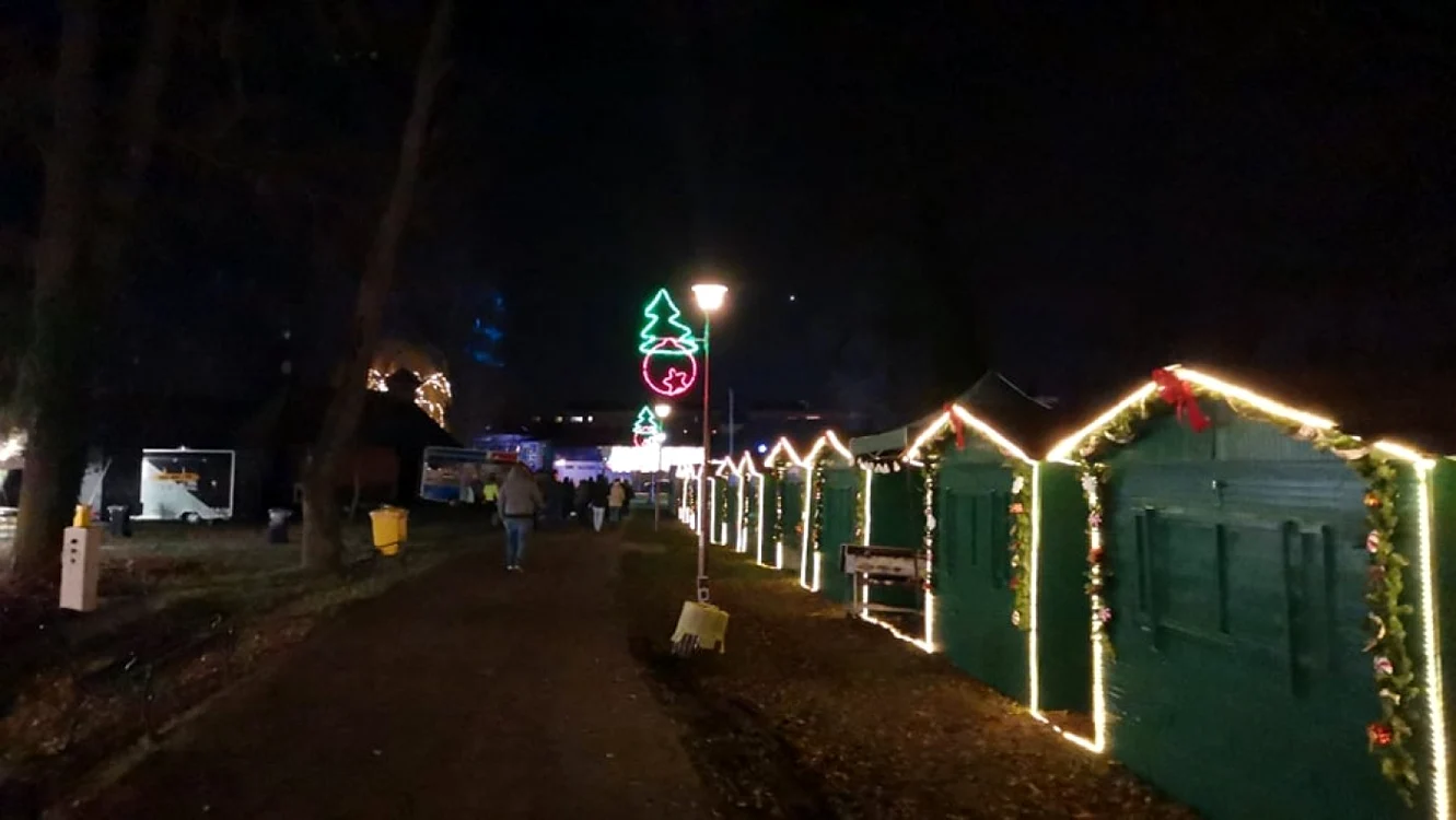 Parcul Crăciunului de la Muzeul Satului Bănăţean