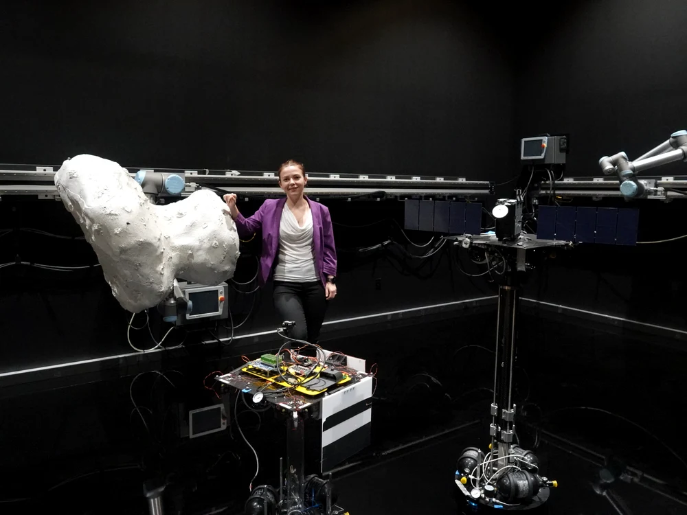 Sorina Lupu, expert în robotică la Universitatea Caltech. FOTO Arhivă personală