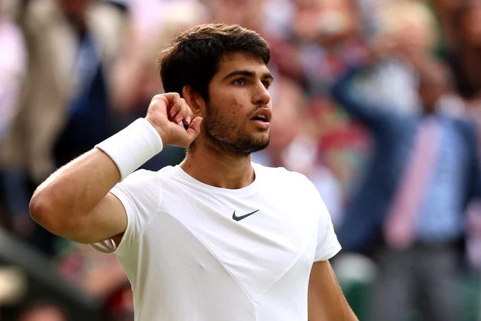 Carlos Alcaraz a fost eliminat din sferturile turneului de la Madrid FOTO Getty