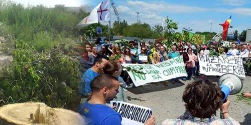 Parcul Tăbăcărie din Constanţa - proteste ecologiste