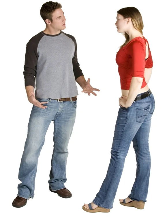 
    Un picior mai în faţă înseamnă tendinţă de dominare, putere, autoritate  