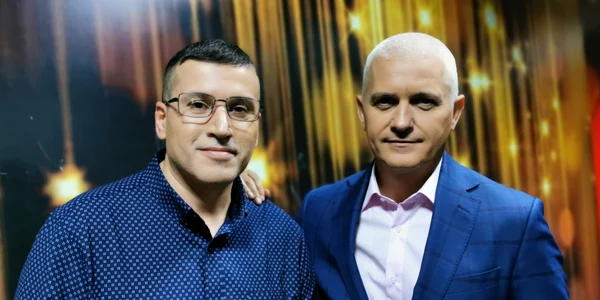 Concurentul Valentin Avram si Virgil Iantu la Castiga Romania Foto TVR jpg