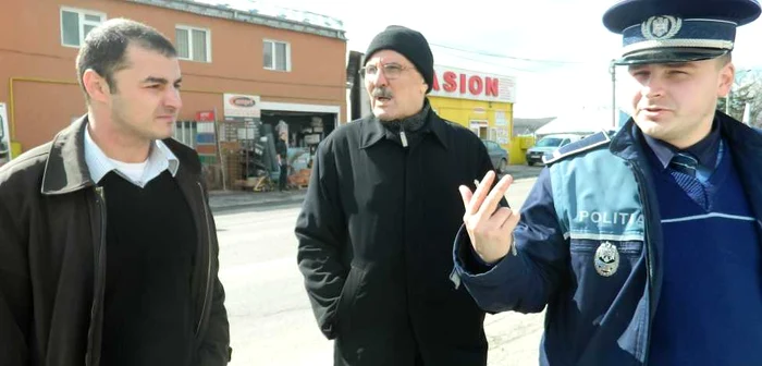 Poliţiştii au venit la locul incidentului
