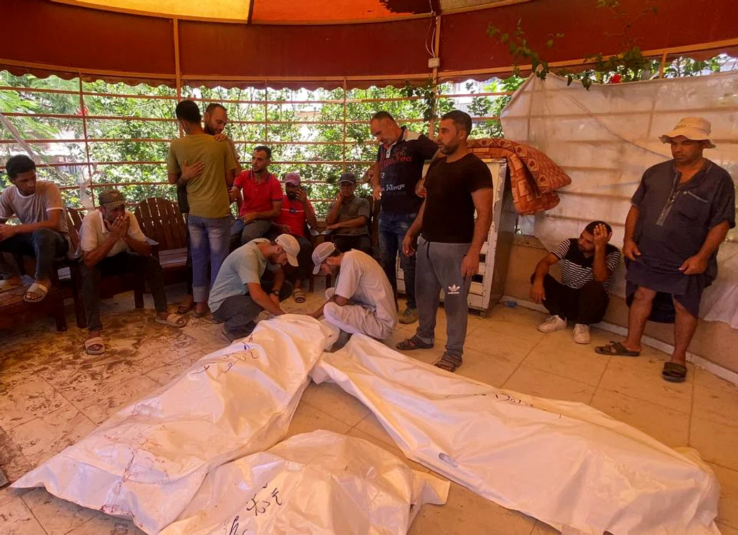 Hamas anunţă că sunt zeci de morţi în urma atacului israelian FOTO: Profimedia