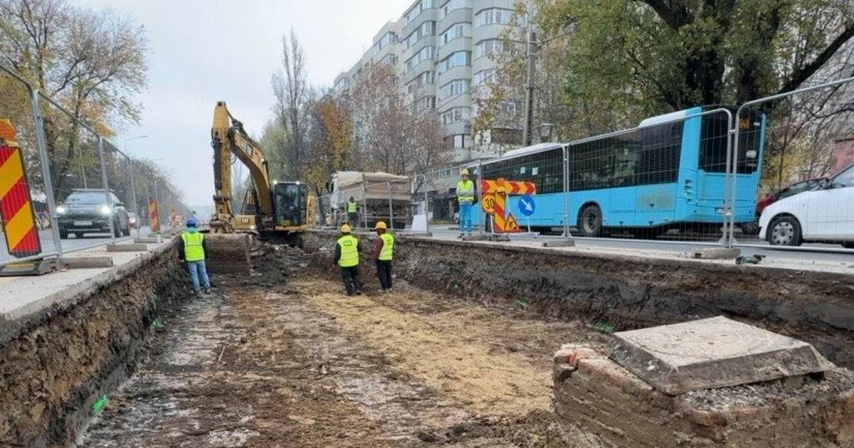 Primăria Capitalei promite finalizarea proiectelor: 50 de km de tramvai în modernizare.