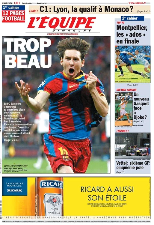 LIGA CAMPIONILOR LA FOTBAL Revista presei