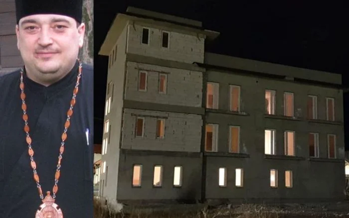 Arhidiaconul Claudiu Banu, un preot din Constanţa care slujeşte la Parohia Sfânta Mina, a ridicat la Techirghiol un aşezământ unde vor fi îngrijiţi copii abandonaţi sau mame abuzateFOTO: adevarul.ro