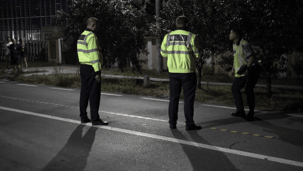 Pieton accidentat mortal de un autocar, la Poșta Câlnău, pe drumul european E85