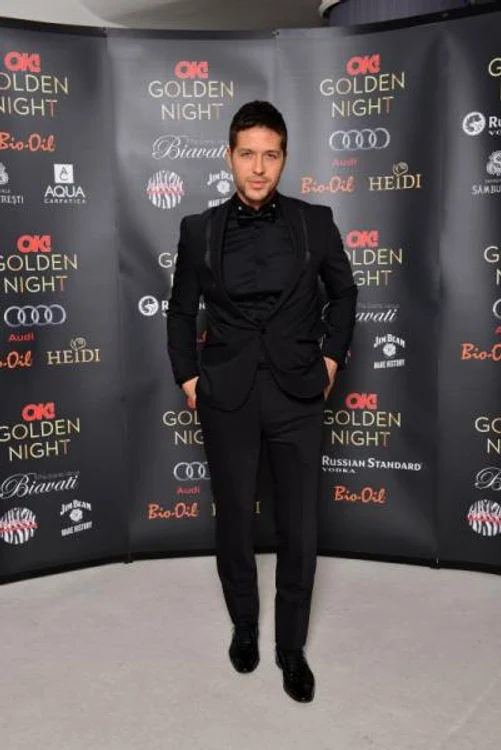 Jorge a avut o ținută impecabilă la petrecerea OK! Golden Night.foto: Sorin Stana