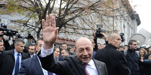 Alegeri prezidentiale 2014 Traian Basescu FOTO AP