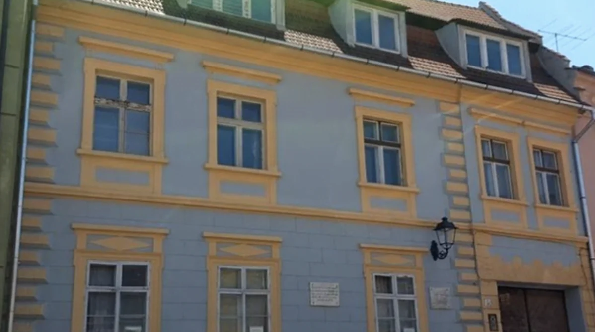 Casa în care a locuit Andrei Mureșianu în ultimii ani de viață FOTO Ioan Buciumar