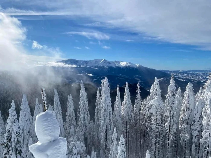 Imagini superbe surprinse în Poiana Braşov FOTO Salvamont Braşov