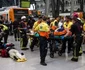 Accident de tren în Barcelona. FOTO EPA