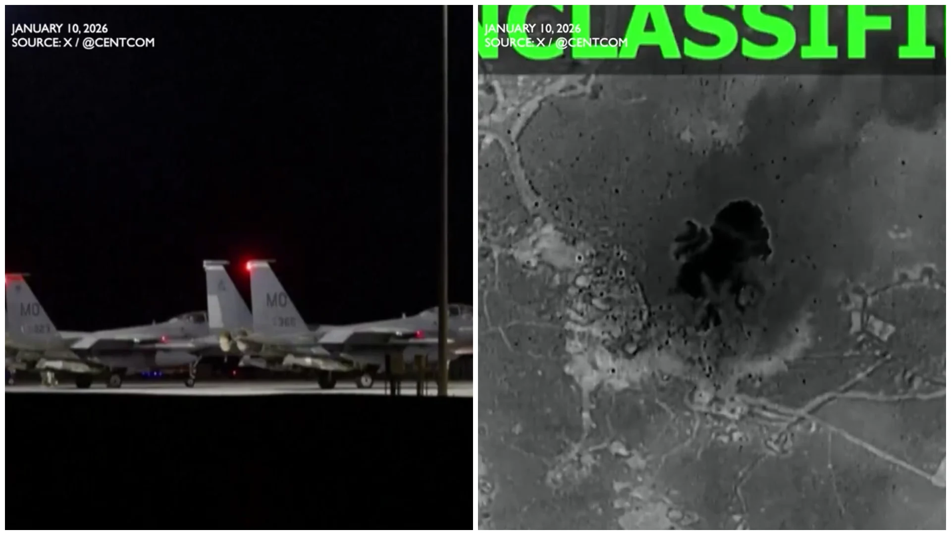 Lovituri masive ale SUA împotriva ISIS în Siria: „Statele Unite nu vor uita și nu vor da înapoi niciodată”