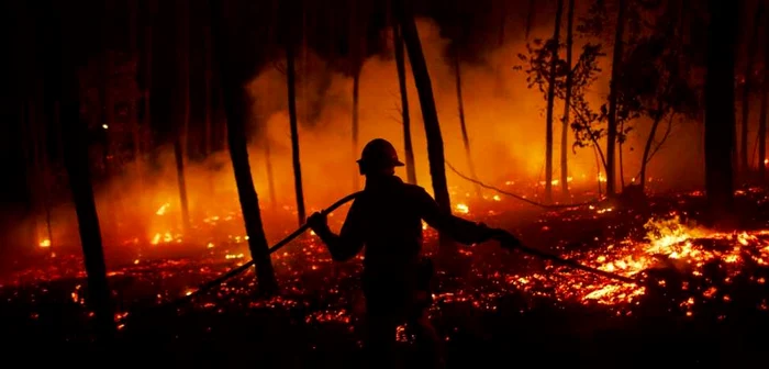 Temperaturile înalte din ultima perioadă au declanşat incendii de proporţii în Portugalia FOTO Guliver Getty Images / Pablo Blazquez Dominguez