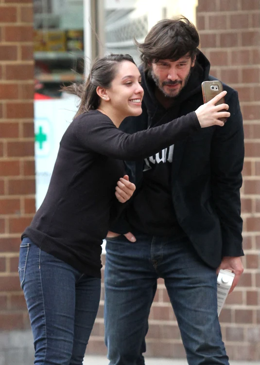 Keanu Reeves Steps Out In NYC jpeg