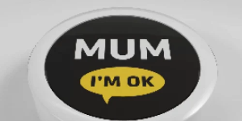 mum button