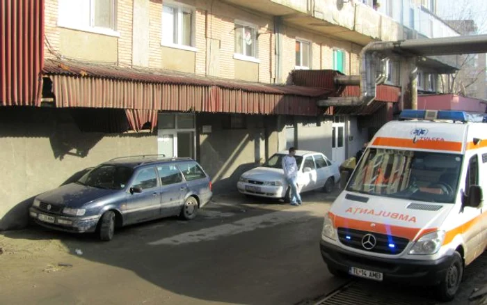 Locul accidentului 
