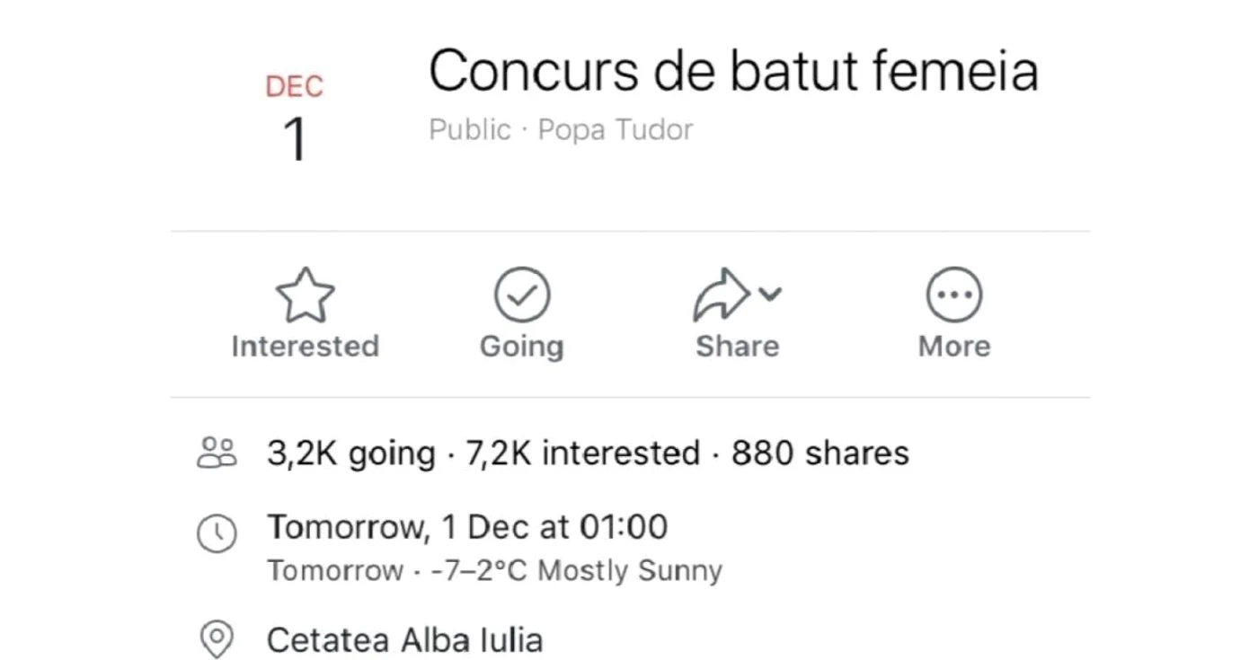 concurs facebook dosar