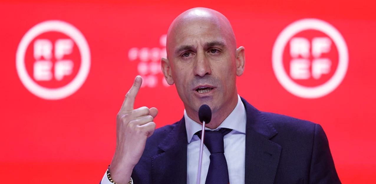 Luis Rubiales a cedat și va demisiona din fruntea fotbalului spaniol. Foto EPA EFE