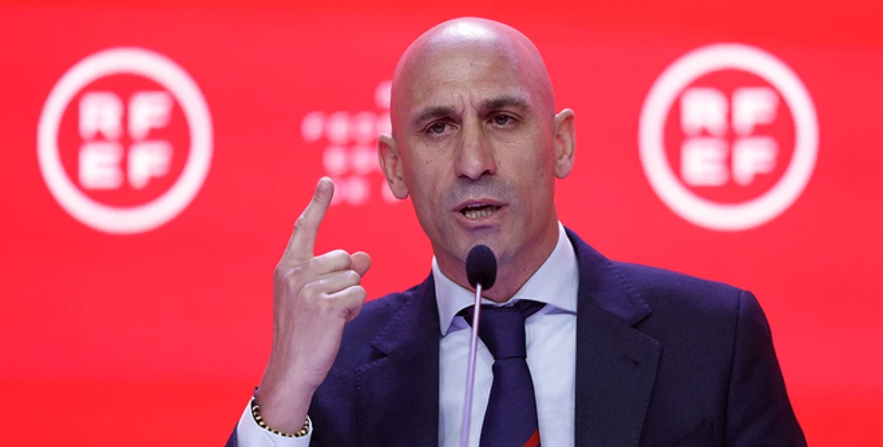 Luis Rubiales, renegat după incidentul din finala Cupei Mondiale. Foto RFEF