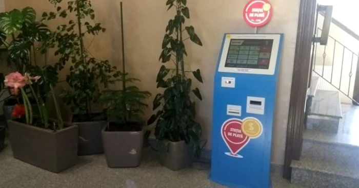 Stație de plată impozite și taxe FOTO Primăria Ciugud