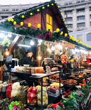Târgul de Crăciun din Piața Constituției are cele mai piperate prețuri foto: Alina Erimia