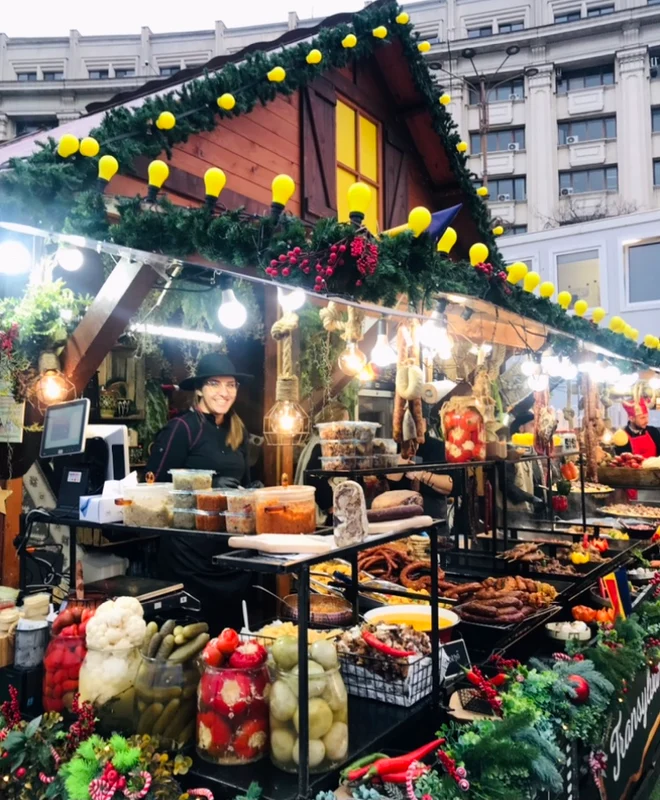 Târgul de Crăciun din Piața Constituției are cele mai piperate prețuri foto: Alina Erimia 