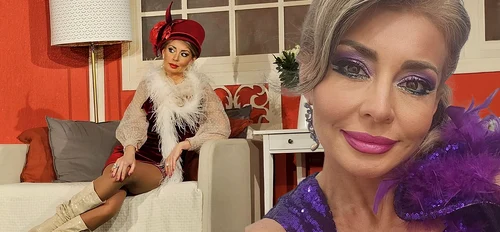 Alexandra Velniciuc (44 de ani) a strălucit la propiu pe scena premiilor Ucin 