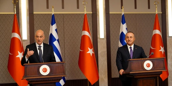 Întâlnire între miniştrii de externe ai Greciei şi Turciei FOTO Twitter Ministry of Foreign Affairs of the Hellenic Republic