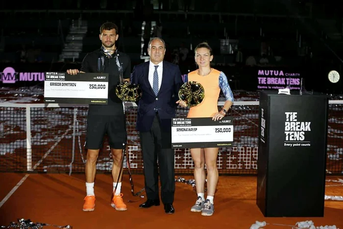 
    Simona Halep şi Grigor Dimitrov, câştigătorii turneului de la Madrid  