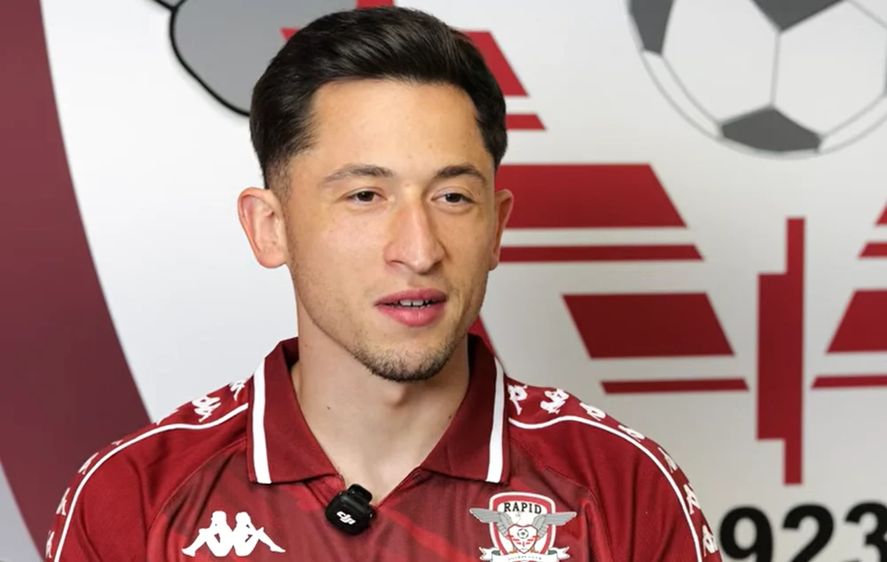 Olimpiu Moruțan, la Rapid: „Vreau să le arăt tuturor că nu sunt un jucător la sfârșit de carieră!”