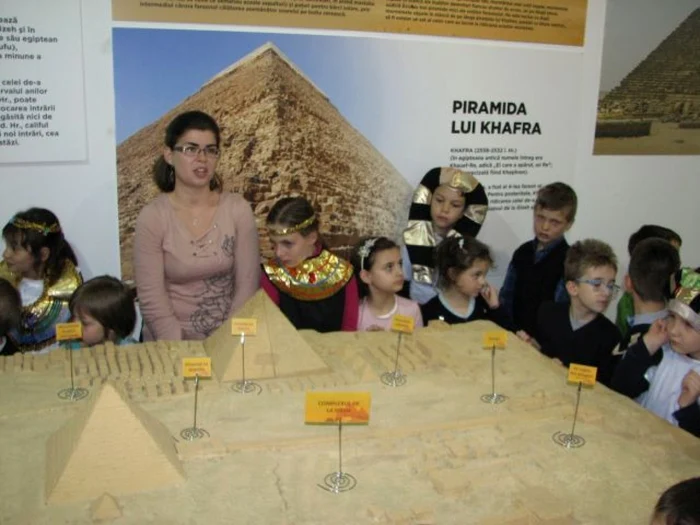 Expoziţia Misterele Egiptului Antic şi-a deschis porţile astăzi, la Braşov FOTO Sebastian Dan