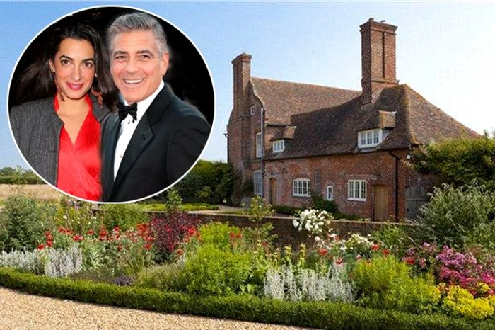 George Clooney a cumpărat o casă la o oră de LondraFoto Splash