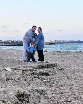 Dalida în serialul, „Las Fierbinți”, de la PRO-TV, a născut un băiețel. Sursă: Facebook