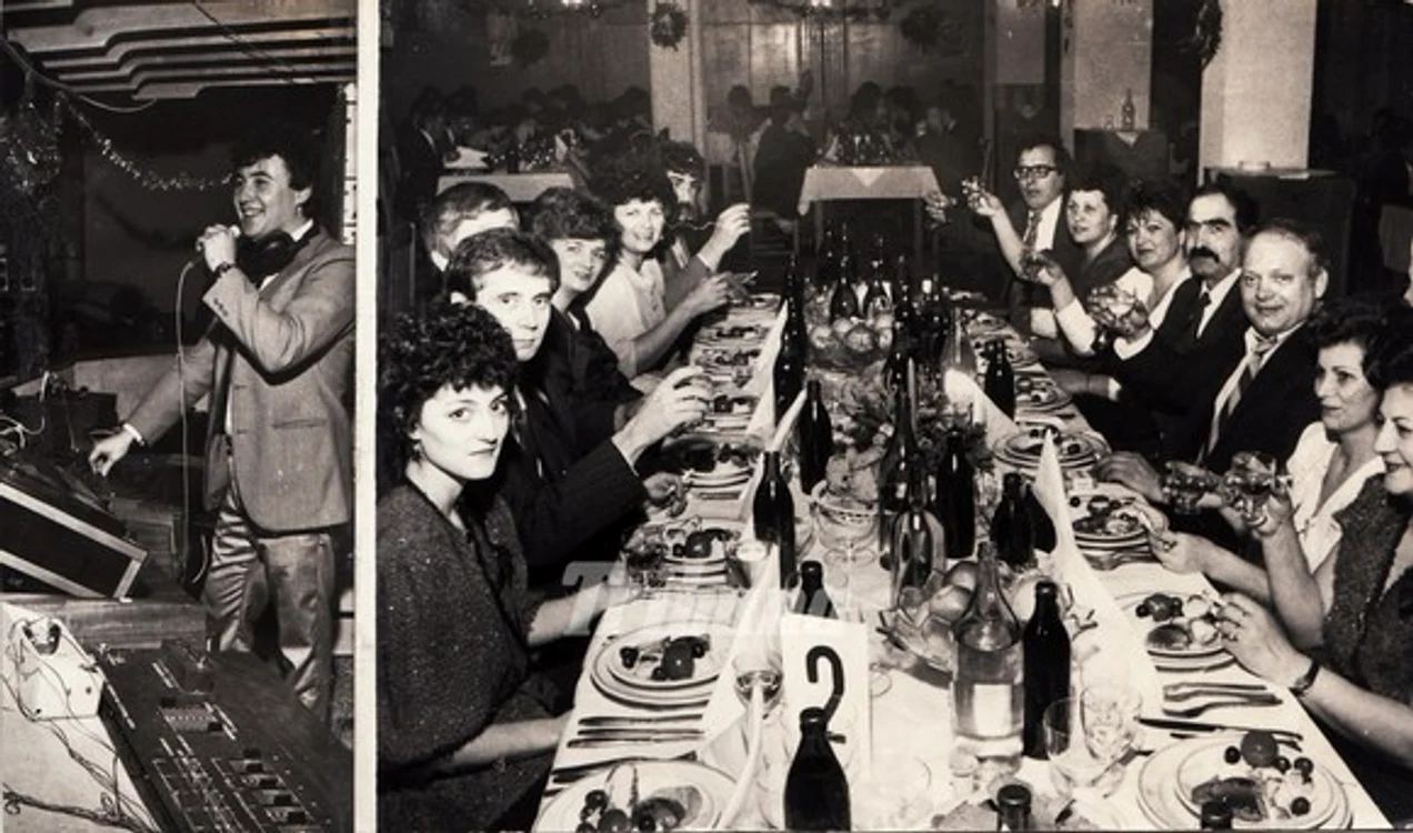 
    În anii 80, cei mai mulți români petreceau Revelionul acasă cu familia sau cu prieteniiFOTO: historia.ro  