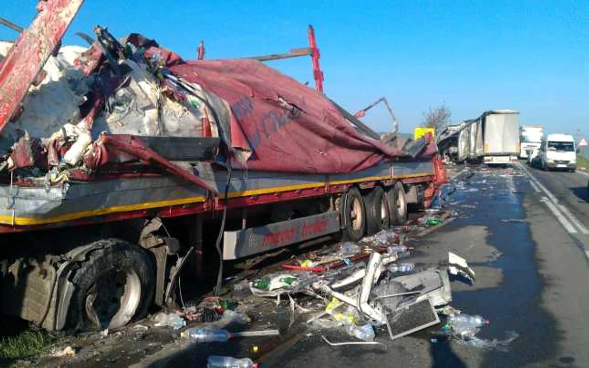 accident tir alba