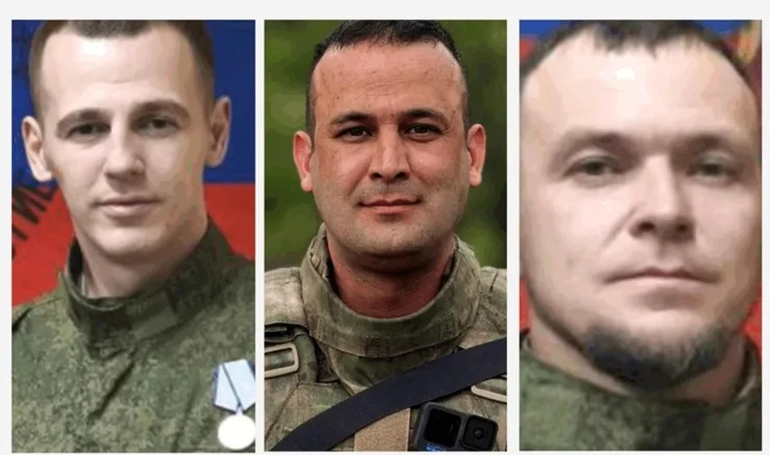 „Kemer” Kemerov (stânga), „Akula” Peter (centru), Mihail „Dudka” Dudukov (dreapta) Foto: Aspect