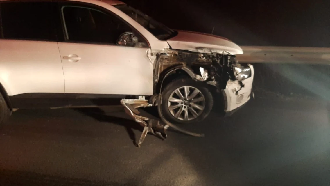 Carambol pe A1 în Sibiu în urma unei coliziuni între o maşină şi un TIR încă şase autoturisme implicate Foto DRDP Braşov