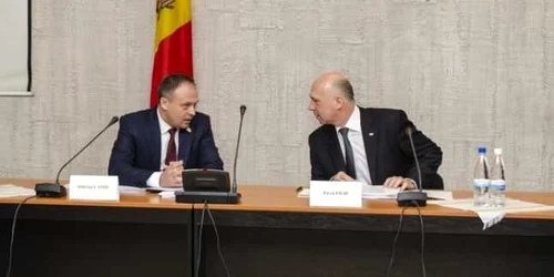 Andrian Candu si Pavel Filip FOTO IPN