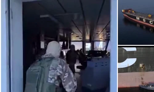 Iranul a capturat două nave în Strâmtoarea Ormuz. Piețele asiatice reacționează, iar Libanul cere prelungirea armistițiului cu Israelul FOTO Captura video X