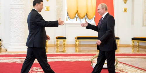 Xi Jinping si Vladimir Putin FOTO Profimedia