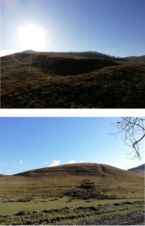 Castrul roman din localitatea Coștiui (foto: Muzeul Județean de Istorie și Arheologie Maramureș)