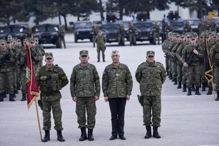 Armată Kosovo FOTO EPA-EFE