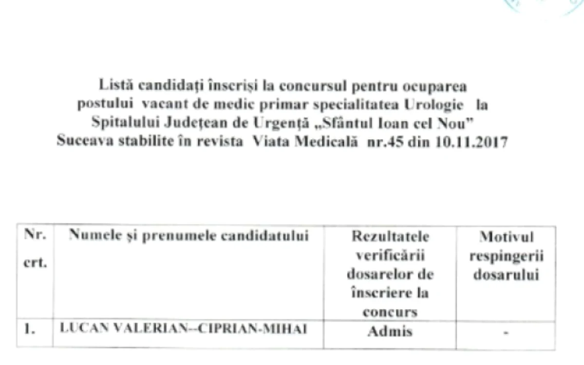 lucan spitalul Suceava