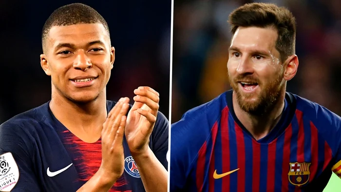 Mbappe (PSG) - Messi (Barcelona)