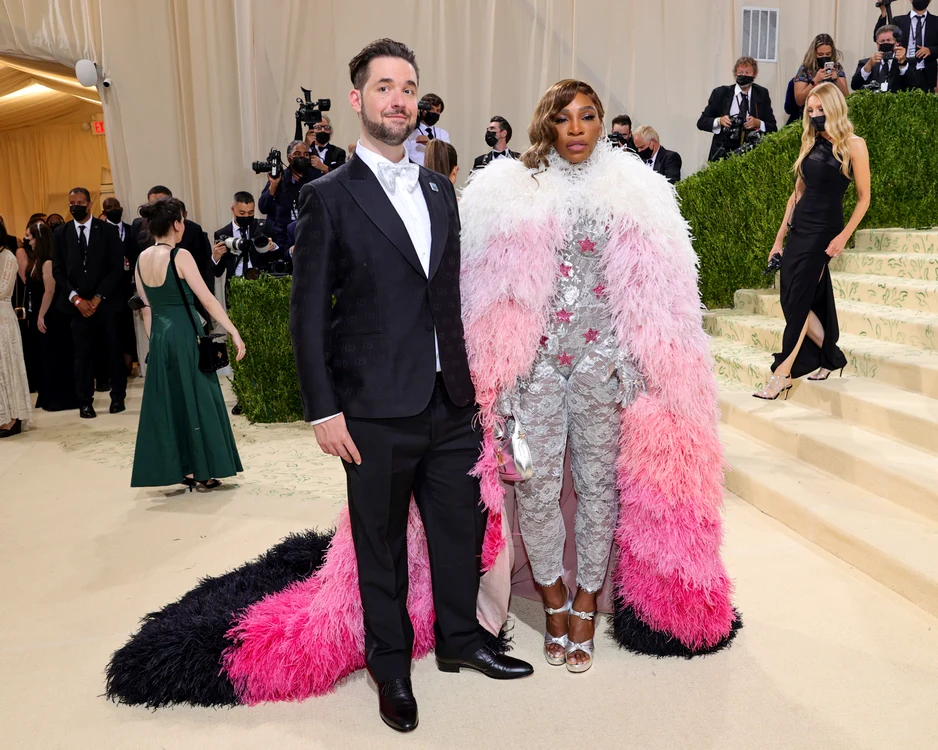 Serena Williams și soțul său, Alexis Ohanian, la Met Gala 2022 jpg