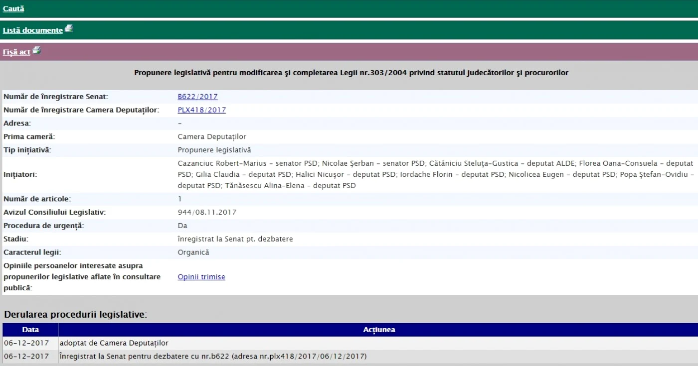 Lege magistrati 