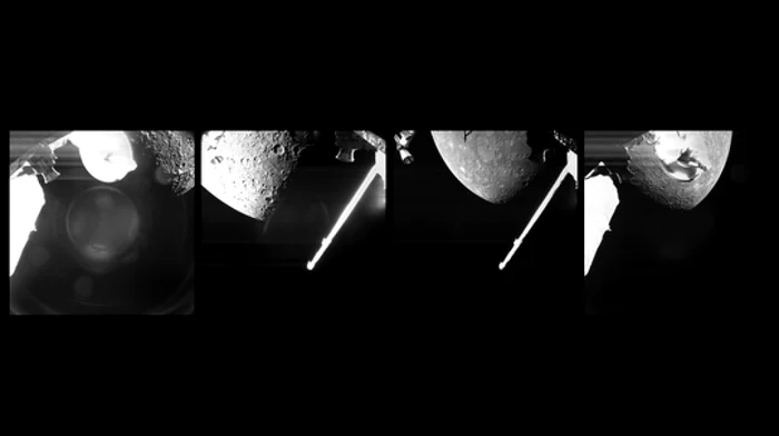 Primele imagini cu planeta Mercur surprinse de BepiColombo foto news