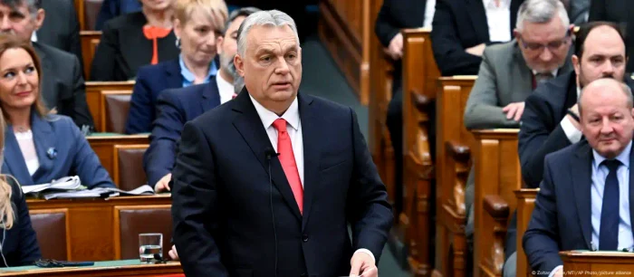 Premierul Viktor Orban în Parlamentul de la Budapesta (24.02.25)